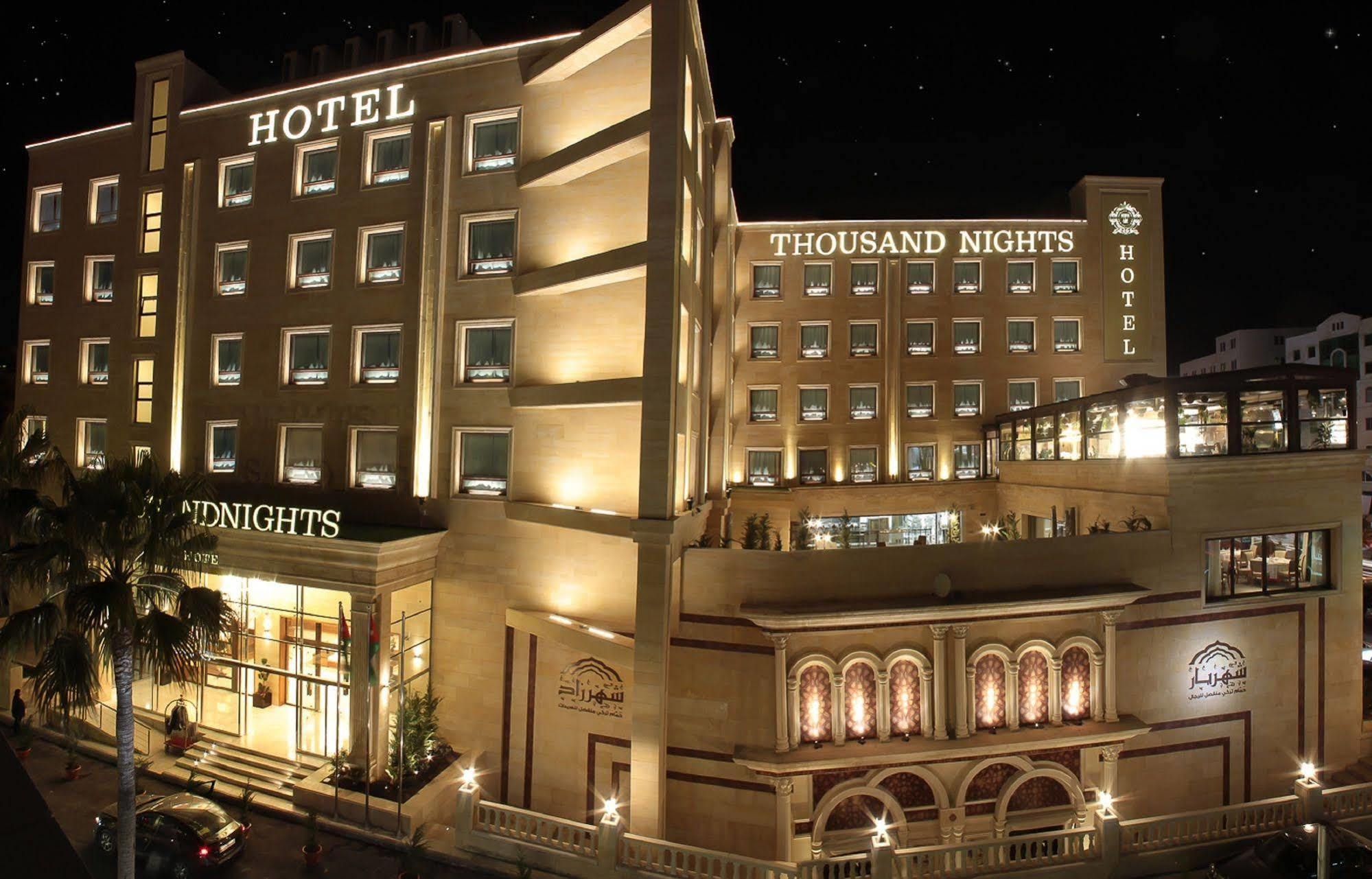 Thousand Nights Hotel Amman Exterior foto